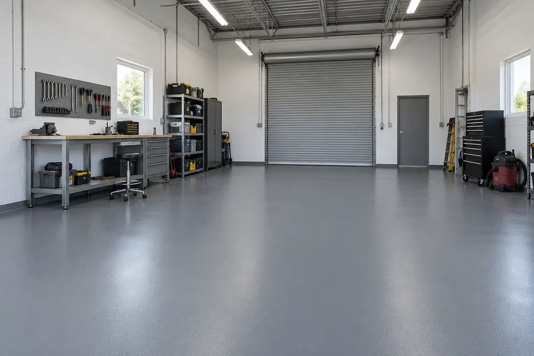 Sample Project: Solid Color Workshop Floor